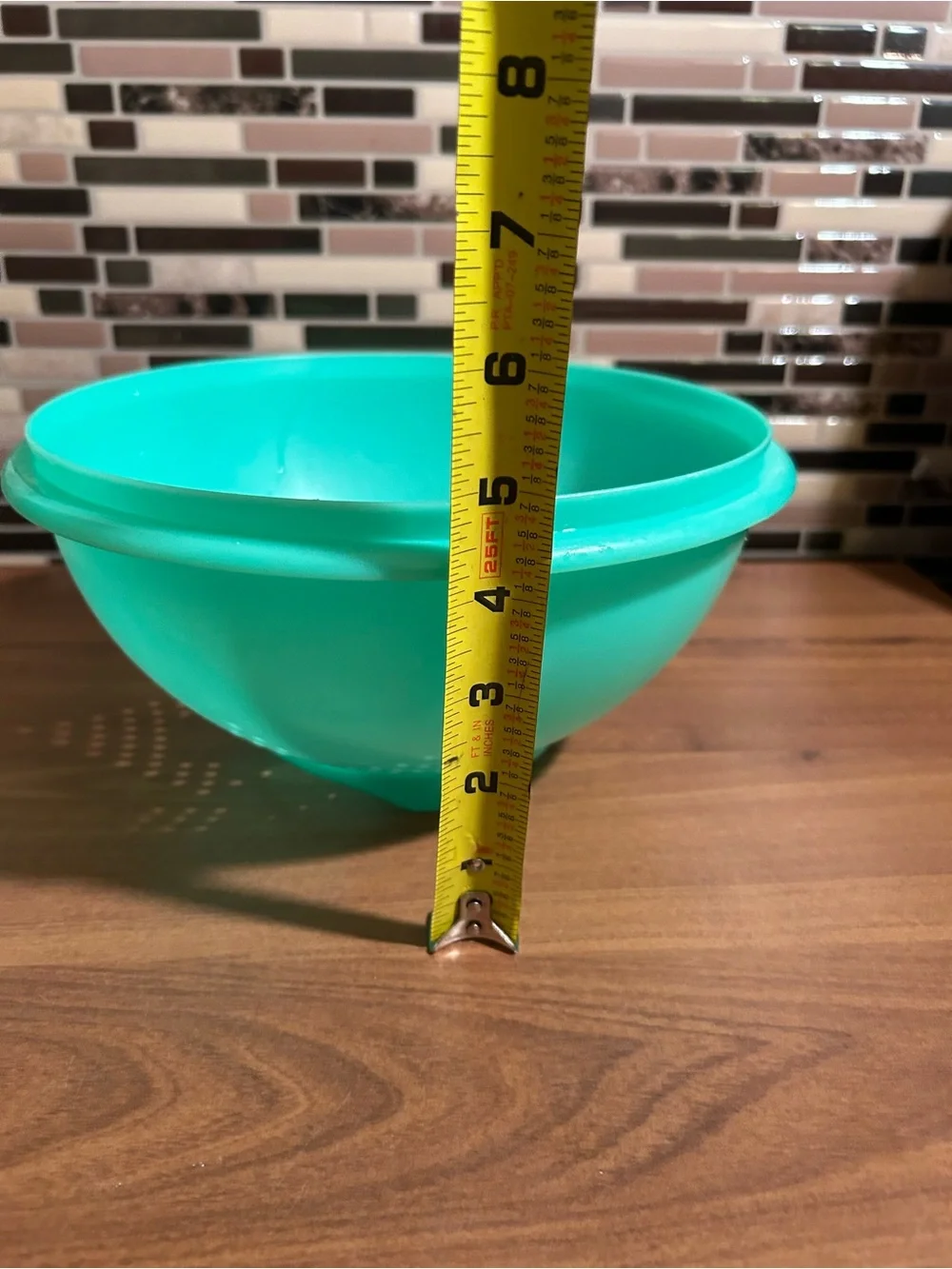 Vintage Jadeite Tupperware Colander Bowl